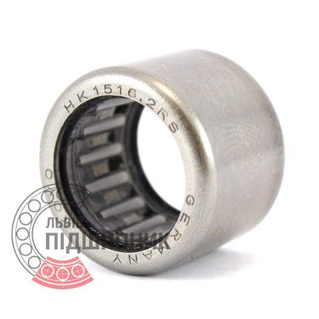 HK1516 2RS [Koyo] Needle roller bearing