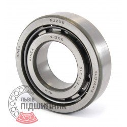 NJ206 [Kinex ZKL] Cylindrical roller bearing