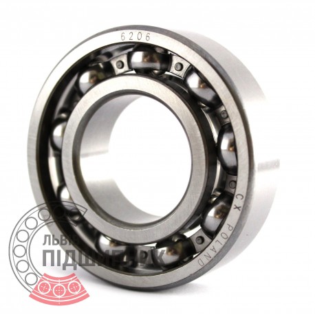6206 [CX] Deep groove ball bearing