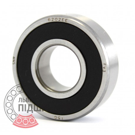 6202EE [SNR] Deep groove ball bearing