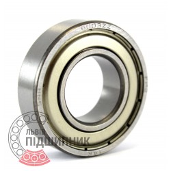 6003ZZ [SNR] Deep groove ball bearing