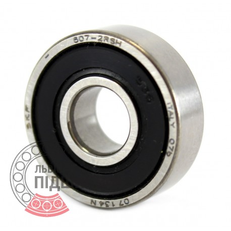 607-2RSH [SKF] Deep groove ball bearing