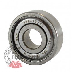 608-2Z/C3 [SKF] Deep groove ball bearing