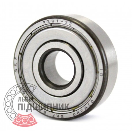 6301-2Z [SKF] Deep groove ball bearing