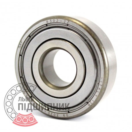 6302-2Z [SKF] Deep groove ball bearing