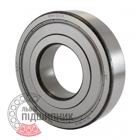 6309-2Z C3 [SKF] Deep groove ball bearing