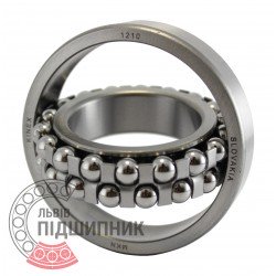 1210 [Kinex ZKL] Self-aligning ball bearing