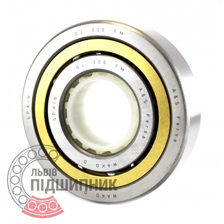 QJ309 [Fersa] Angular contact ball bearing