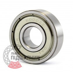 6000ZZ [SNR] Deep groove ball bearing