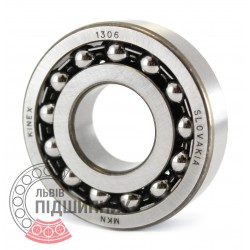 1306 [Kinex ZKL] Self-aligning ball bearing
