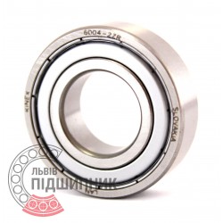 6004-2ZR [Kinex ZKL] Deep groove ball bearing