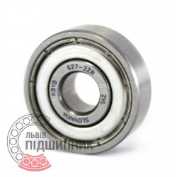 627-2ZR [Kinex ZKL] Deep groove ball bearing