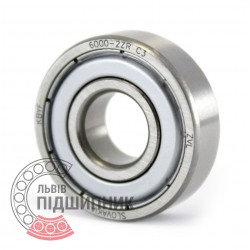 6000-2ZR C3 [Kinex ZKL] Deep groove ball bearing