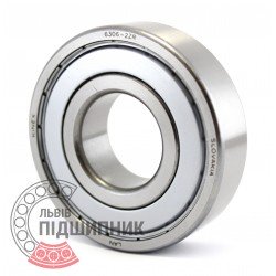 6306-2ZR [Kinex ZKL] Deep groove ball bearing