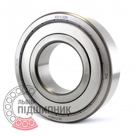 6311-2ZR [Kinex ZKL] Deep groove ball bearing