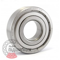 6306-2ZR C3 [Kinex ZKL] Deep groove ball bearing