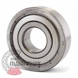 6304-2ZR C3 [Kinex ZKL] Deep groove ball bearing