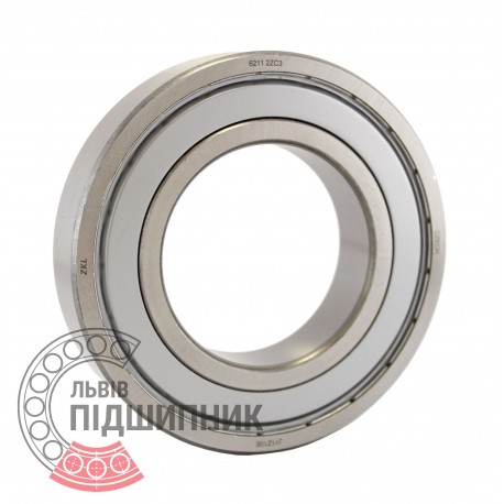 6211-2ZR C3 [Kinex ZKL] Deep groove ball bearing