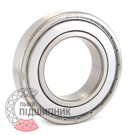 6210-2ZR C3 [Kinex ZKL] Deep groove ball bearing