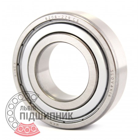 6206-2ZR C3 [Kinex ZKL] Deep groove ball bearing