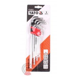 Набор ключей Torx Т10-Т50 9 шт. [Yato]