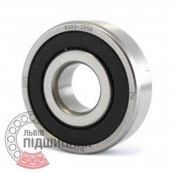 6303-2RS [ZVL] Deep groove ball bearing