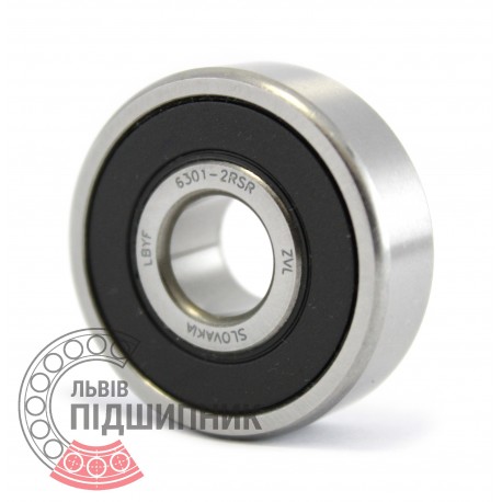 6301-2RS [ZVL] Deep groove ball bearing