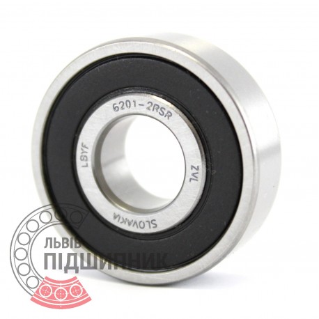 6201-2RS [ZVL] Deep groove ball bearing