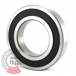 6212-2RS [ZVL] Deep groove ball bearing