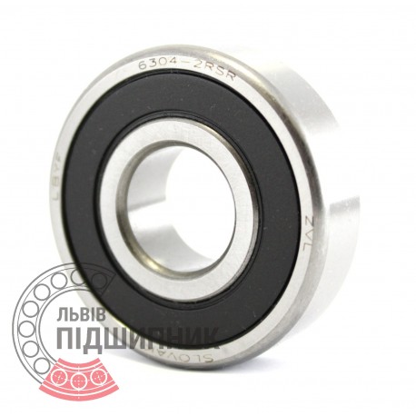 6304-2RS [ZVL] Deep groove ball bearing