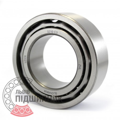 3210 C3 [ZVL] Angular contact ball bearing