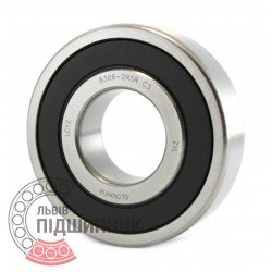 Bearing 6306-2RS1 [SKF] Deep groove sealed ball bearing SKF