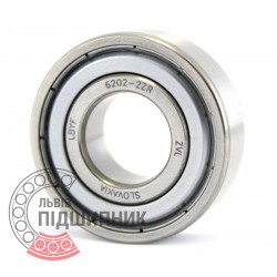 6202-2ZR [ZVL] Deep groove ball bearing