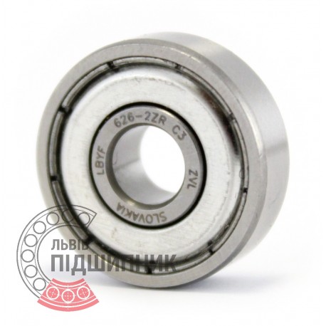 626-2ZR C3 [ZVL] Deep groove ball bearing