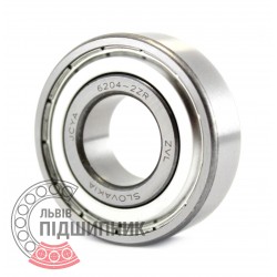 6204-2ZR [ZVL] Deep groove ball bearing
