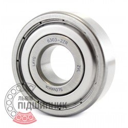 6303-2ZR [ZVL] Deep groove ball bearing