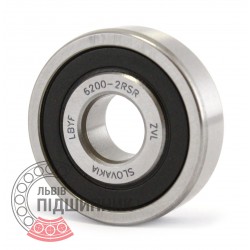 6200-2RS [ZVL] Deep groove ball bearing