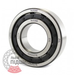 NJ206E [ZVL] Cylindrical roller bearing