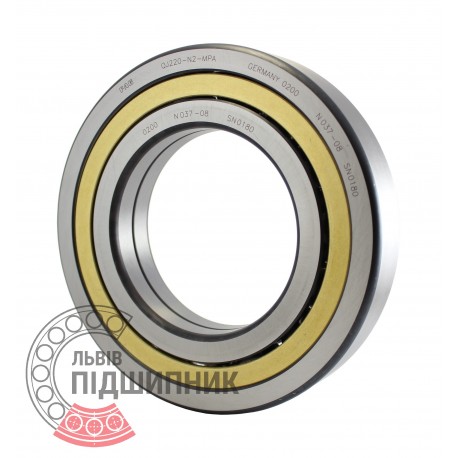 QJ220-N2-MPA [FAG] Angular contact ball bearing