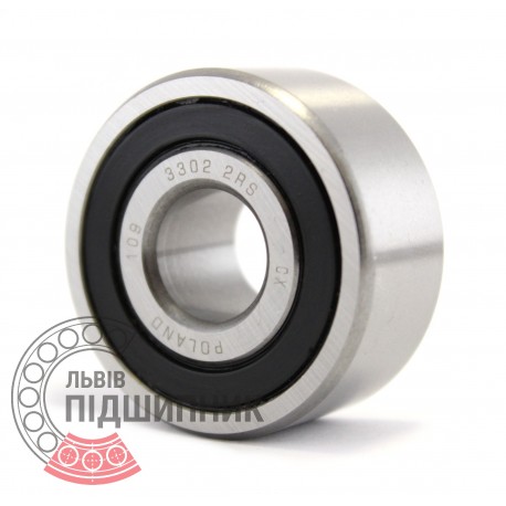 3302-2RS [CX] Angular contact ball bearing