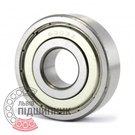 6303ZZ Deep groove ball bearing
