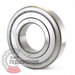 6313ZZ [CX] Deep groove ball bearing