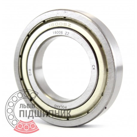 16006 ZZ [CX] Deep groove ball bearing