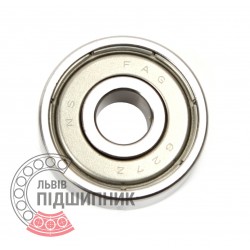 627-2Z [FAG] Miniature deep groove ball bearing