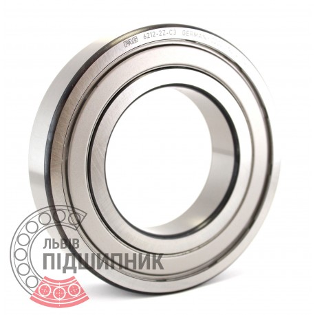 6212-2Z-C3 [FAG] Deep groove ball bearing