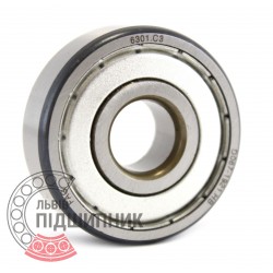 6301-2Z-C3 [FAG] Deep groove ball bearing