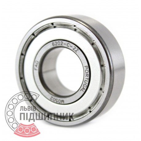 6202-2Z [FAG] Deep groove ball bearing