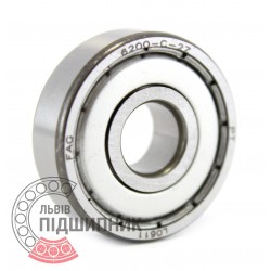 6200-2Z [FAG] Deep groove ball bearing