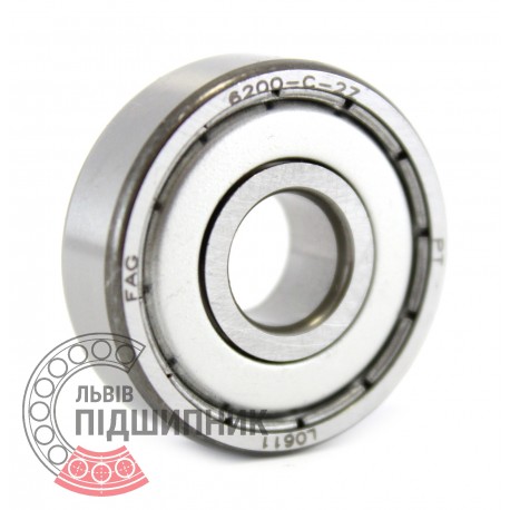 6200-2Z [FAG] Deep groove ball bearing