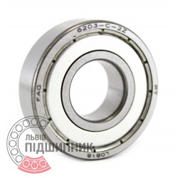 6203-2Z [FAG] Deep groove ball bearing